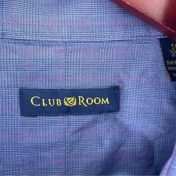 Club Room Mens Size 16.5 Long Sleeve Button Down Shirt 2775 - Picture 3 of 7